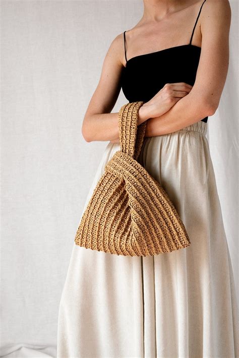 ysl crotchet bag|crochet raffia summer bag pattern.